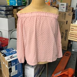 Off shoulder blouse
